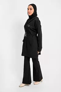 Black track suit