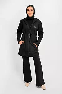 Black track suit