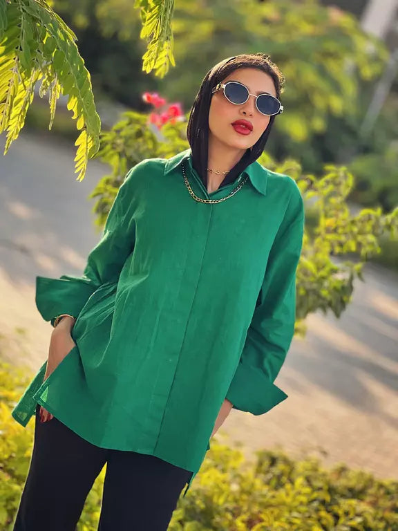 Linen cotton shirt