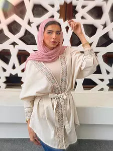 Linen cardigan