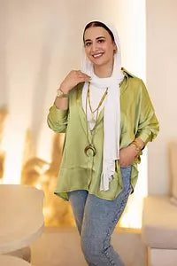 Satin shirt