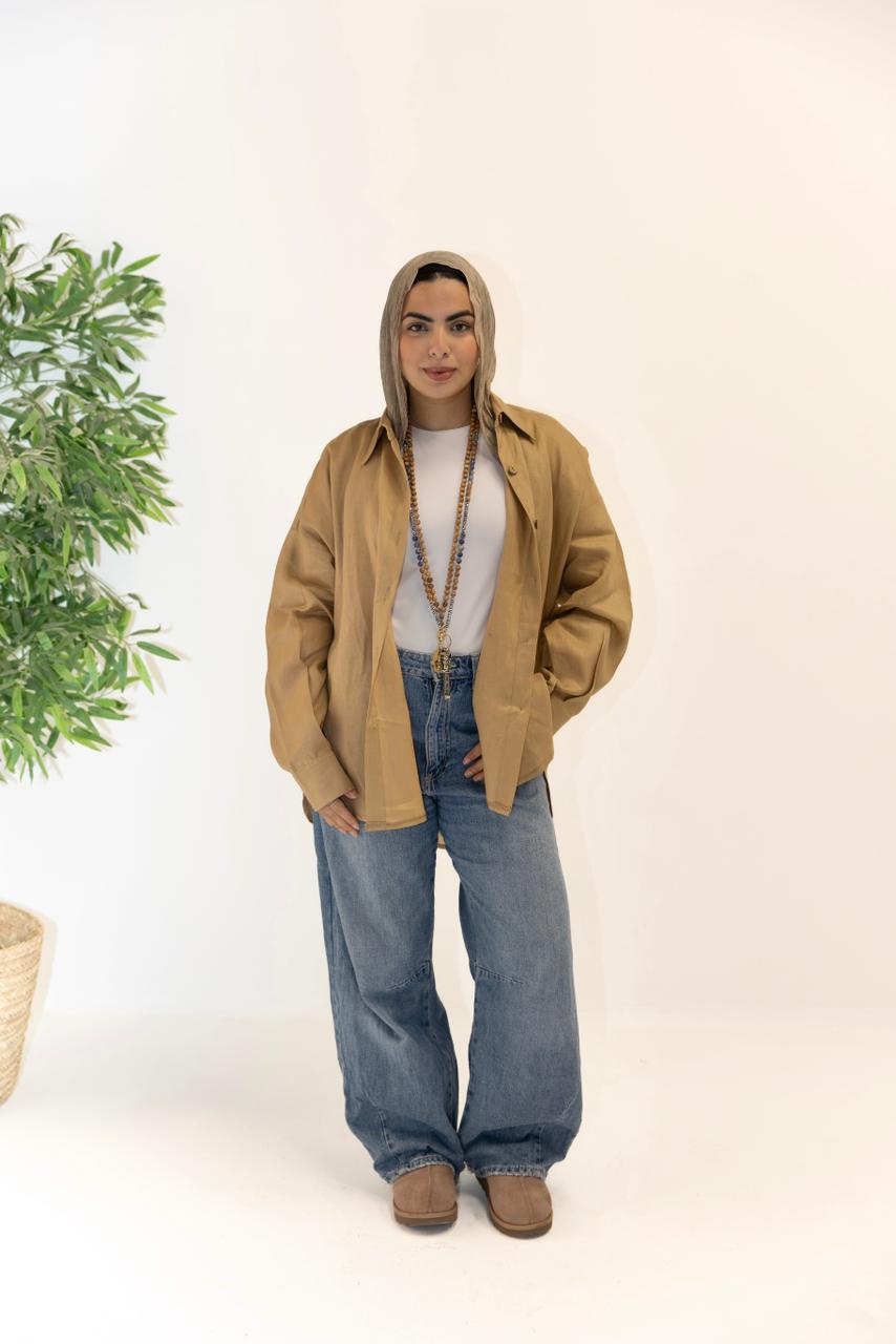 pure linen shirt