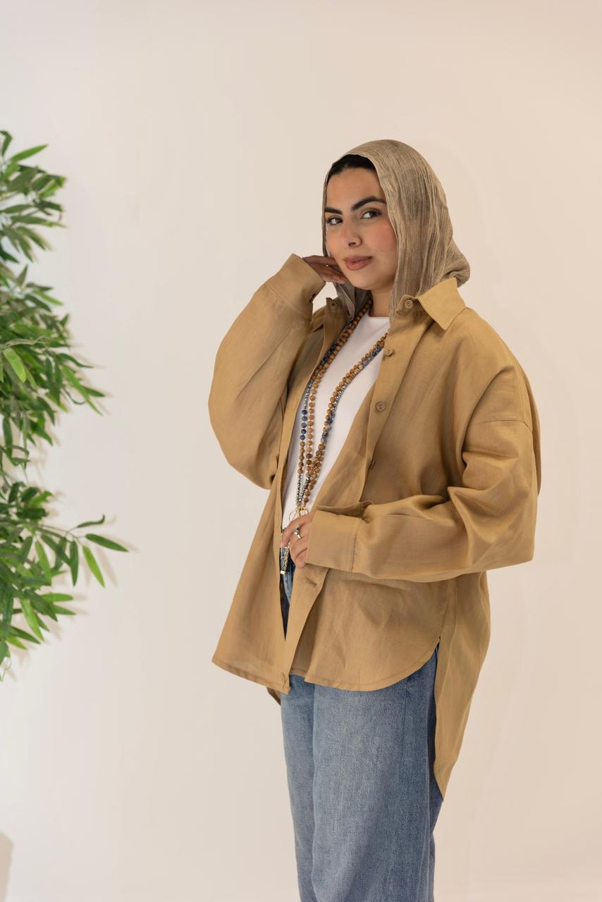 pure linen shirt